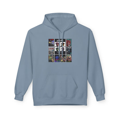 Gorillaz Album Art Collage Graphic Hoodie | Eco-Limited