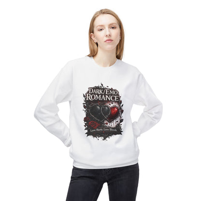 Dark Emo Romance Heart Sweatshirt | Eco-Limited