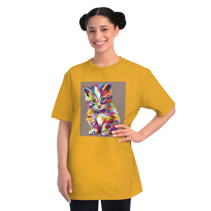 Color Pop Kitten Organic T-Shirt | Organic-Limited