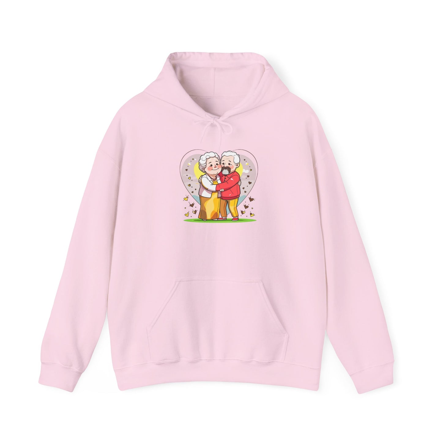 Heartwarming Elderly Couple Hoodie – Cozy Gift Style