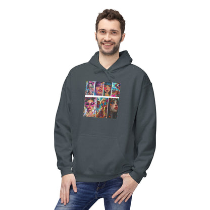 Color Pop Fashion Art Graphic Hoodie | Eco-Limited
