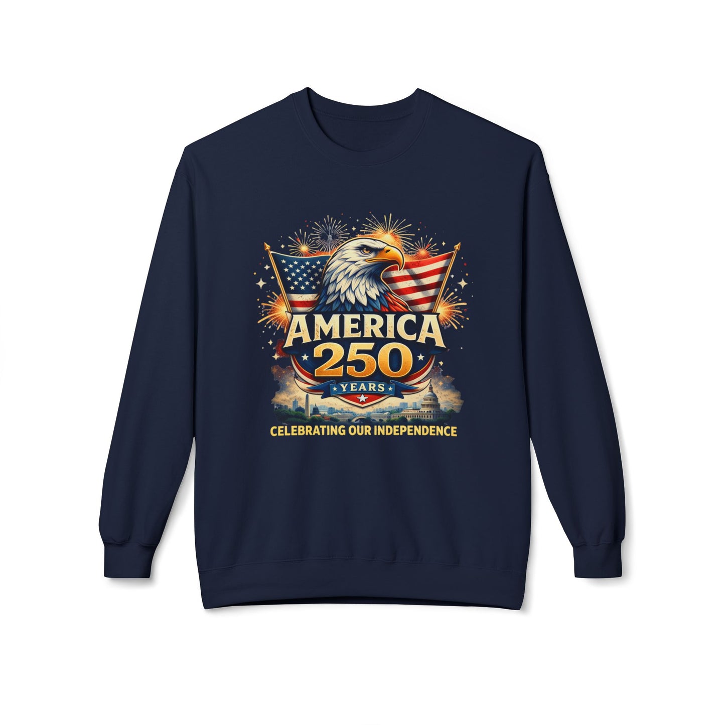 America 250 Years Independence Day Sweater | Eco - Limited
