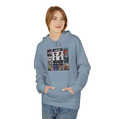 Gorillaz Album Art Collage Graphic Hoodie | Eco-Limited