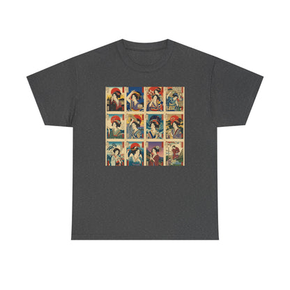 Retro Ukiyo Pop Art T-Shirt | Eco-Limited