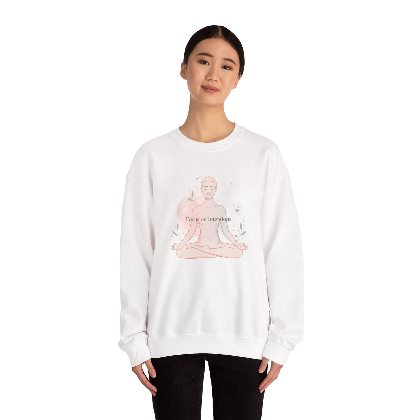 Focus on Intention Graphic Sweater | Eco-Limited