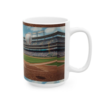 Baseball Stadium Ceramic Mug(11oz & 15oz)