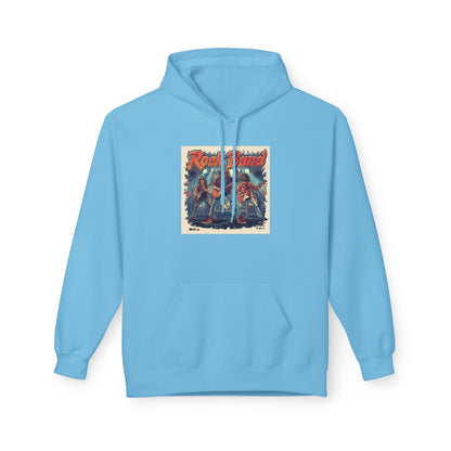 Retro Rock Band Vintage Poster Hoodie|Eco-Friendly - Limited