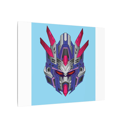 Mecha Warrior Helmet Organic Canvas