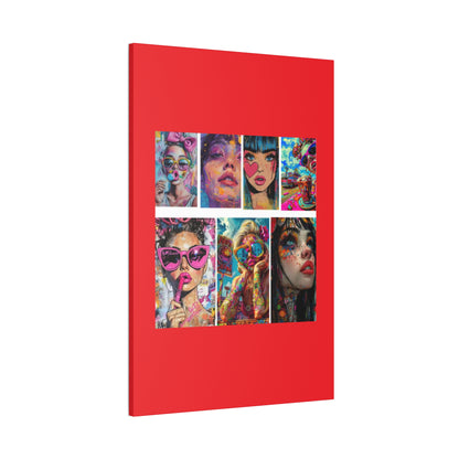 Pop Art Muse Canvas | Statement Wall Art