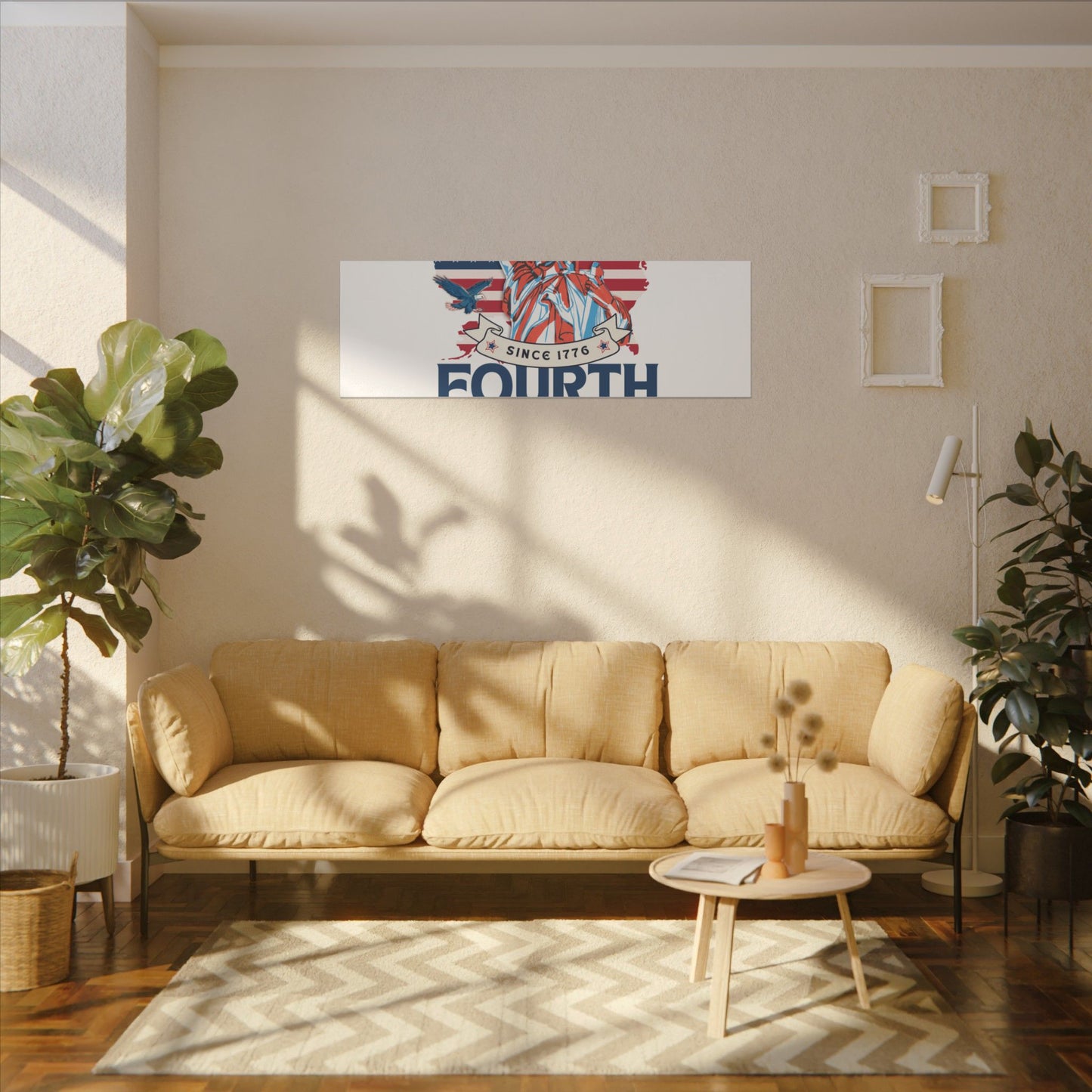 Fourth of July Canvas Wall Art