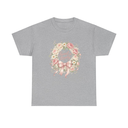 Sweet Lovely Floral LOVE T-Shirt | Eco-Limited