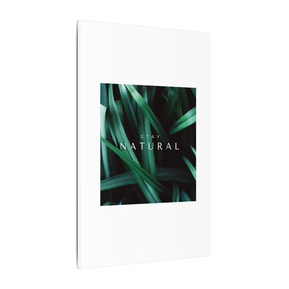 Stay Natural Botanical Canvas Wall Art