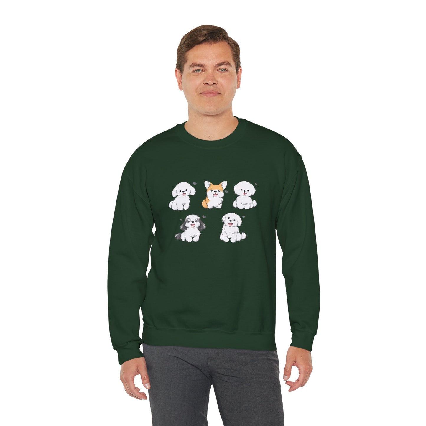 Ruff! Puppy Graphic Sweater | Eco-Limited