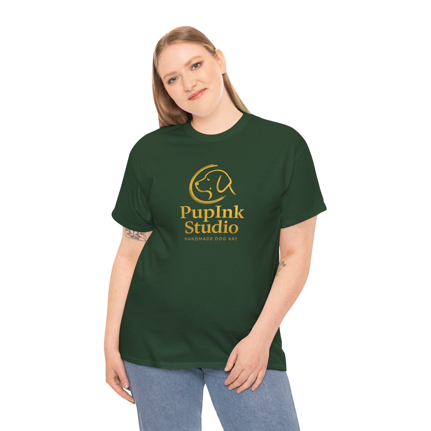 PupInk Studio Signature Logo T-Shirt | Eco-Limited
