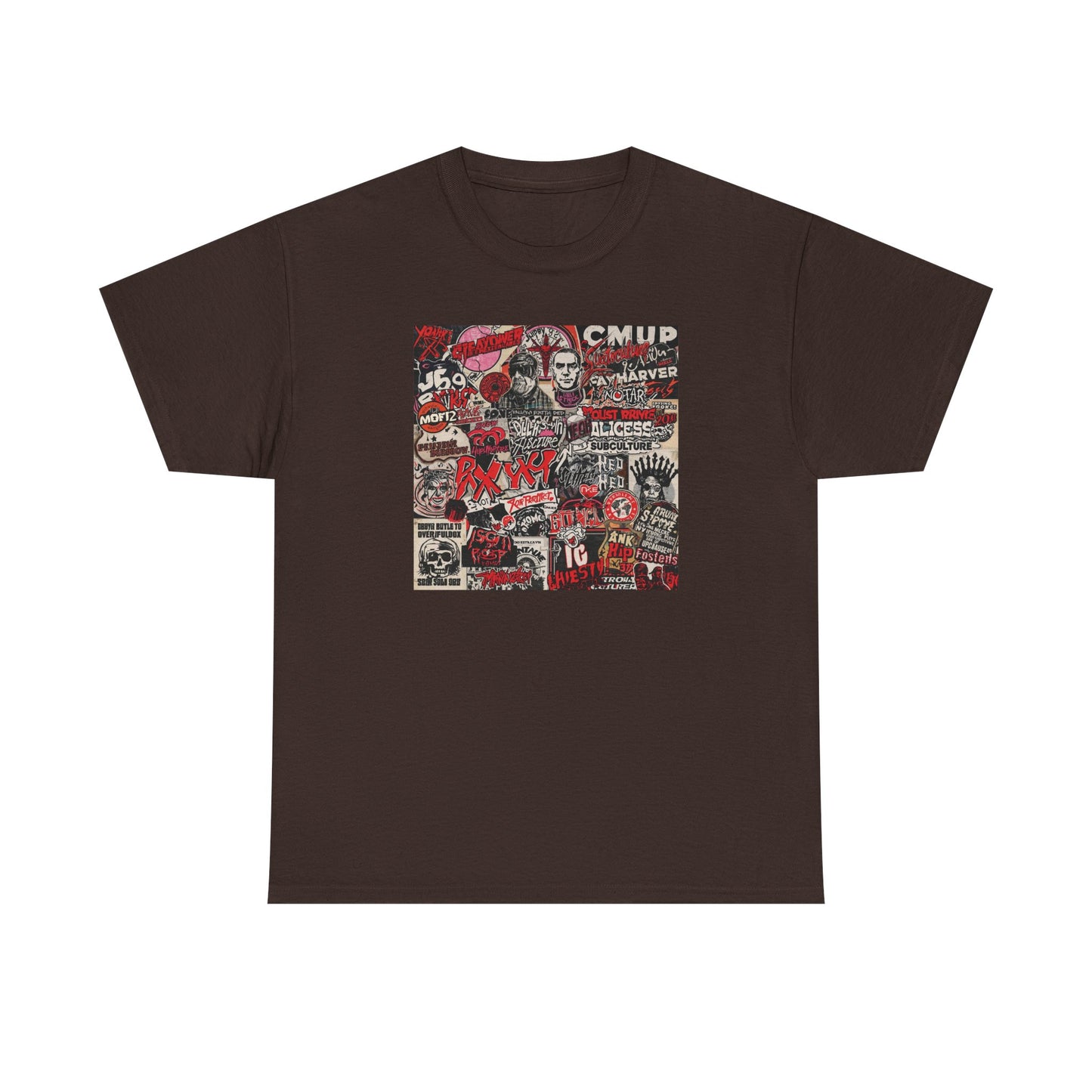 Vintage Punk Collage Graphic T-Shirt | Eco-Limited