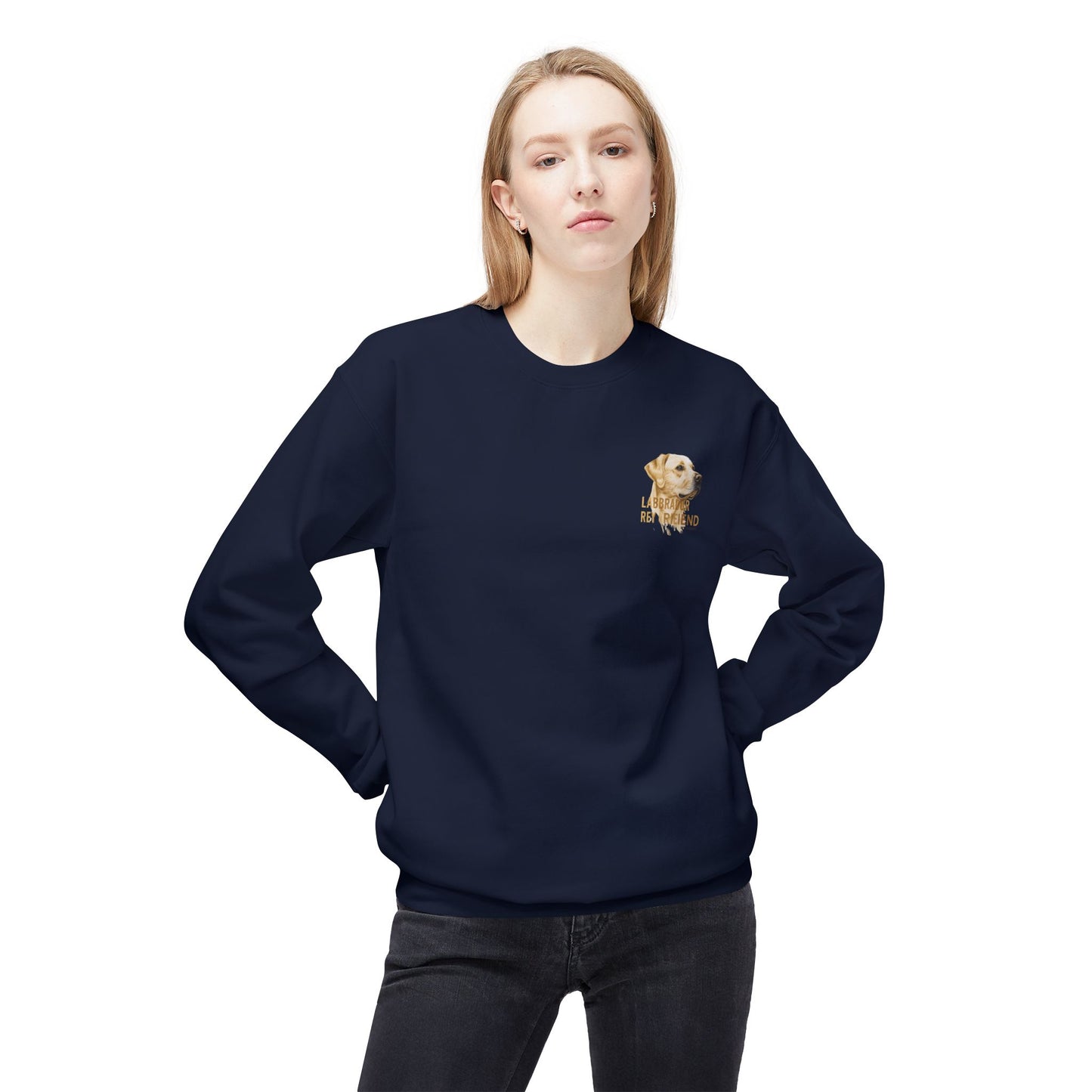 Labrador Retriever Moments Crewneck Sweatshirt | Eco-Limited