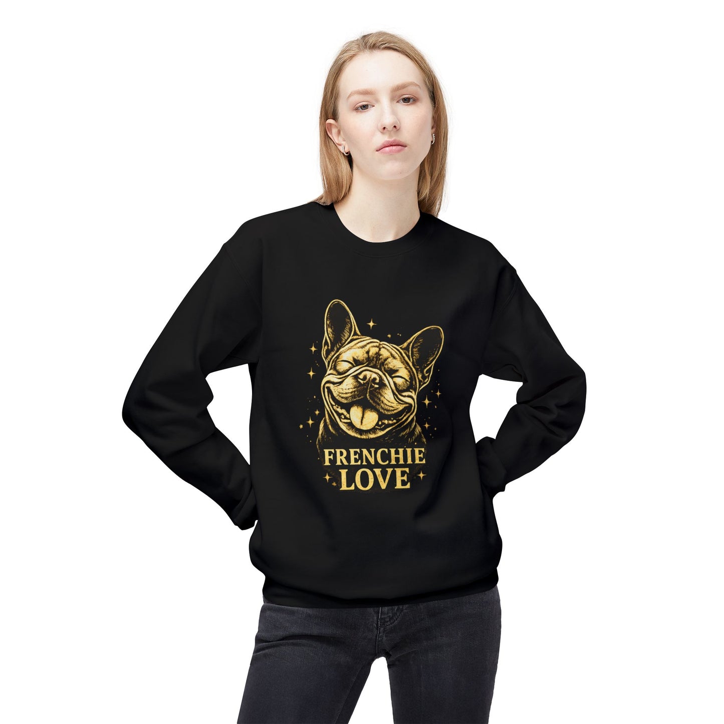 Frenchie Love Dog Sweater | Eco - Limited