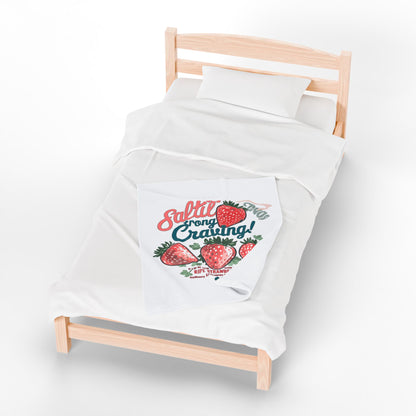 Salty &amp; Strong Strawberry Blanket | Eco-Limited