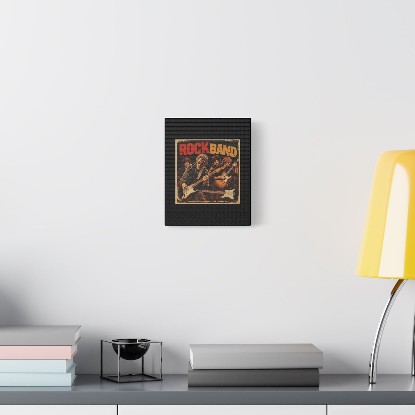 Rock Band Vintage Canvas Wall Art | Eco - Limited