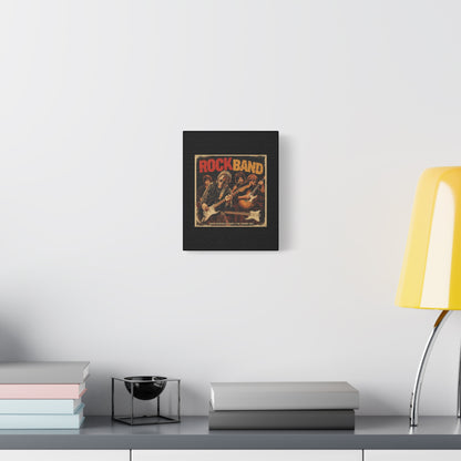 Rock Band Vintage Canvas Wall Art | Eco - Limited