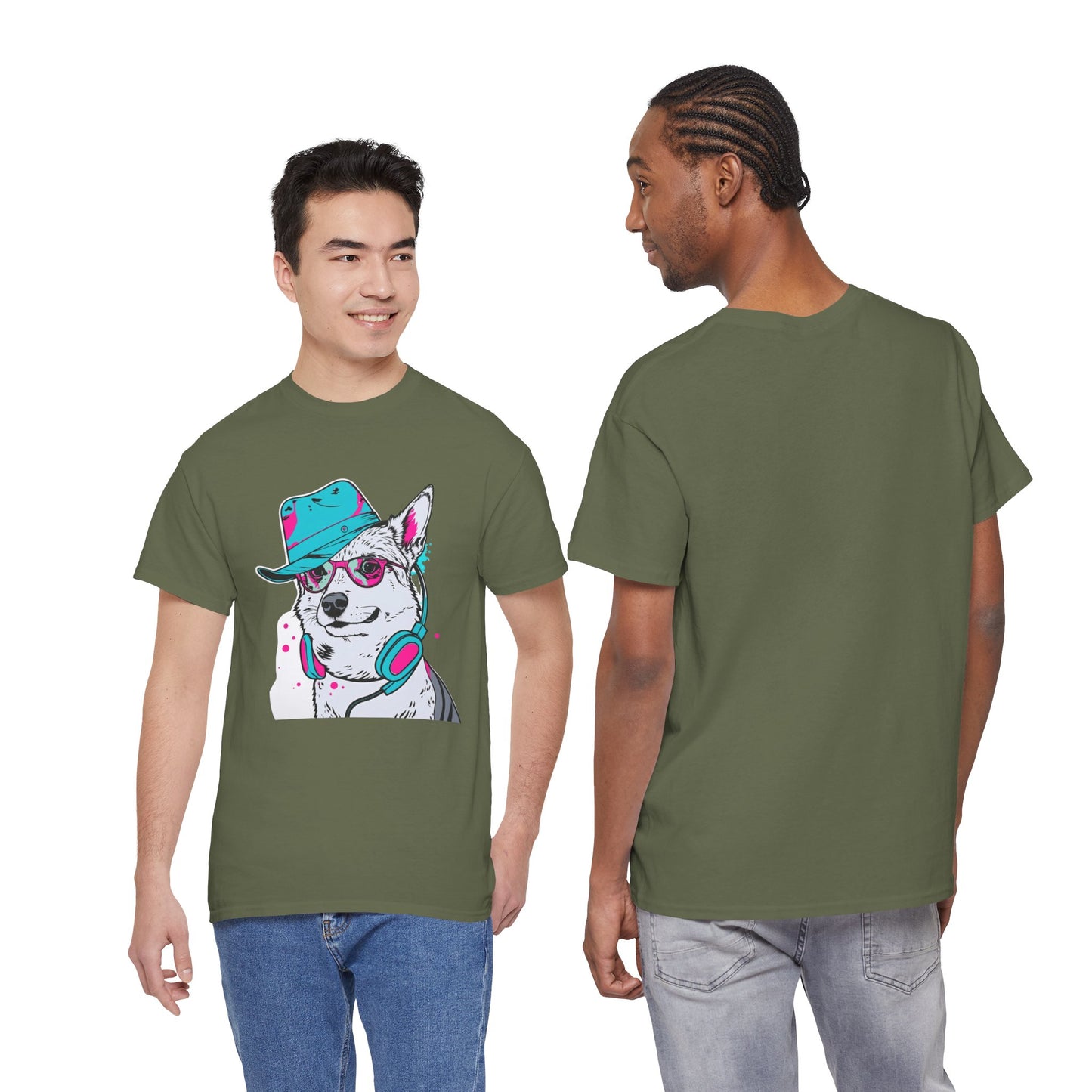 Street Husky Graphic T-Shirt | Eco-Limited