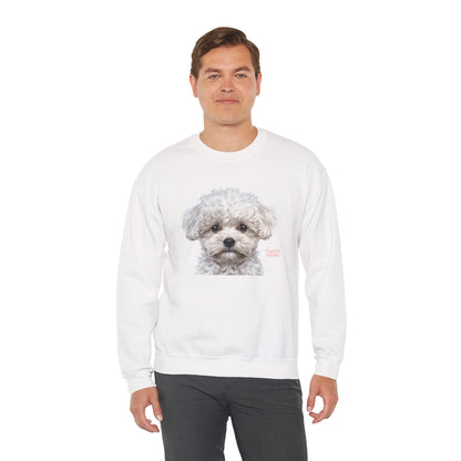 Poodle Portrait Graphic Sweater | Eco-Limited