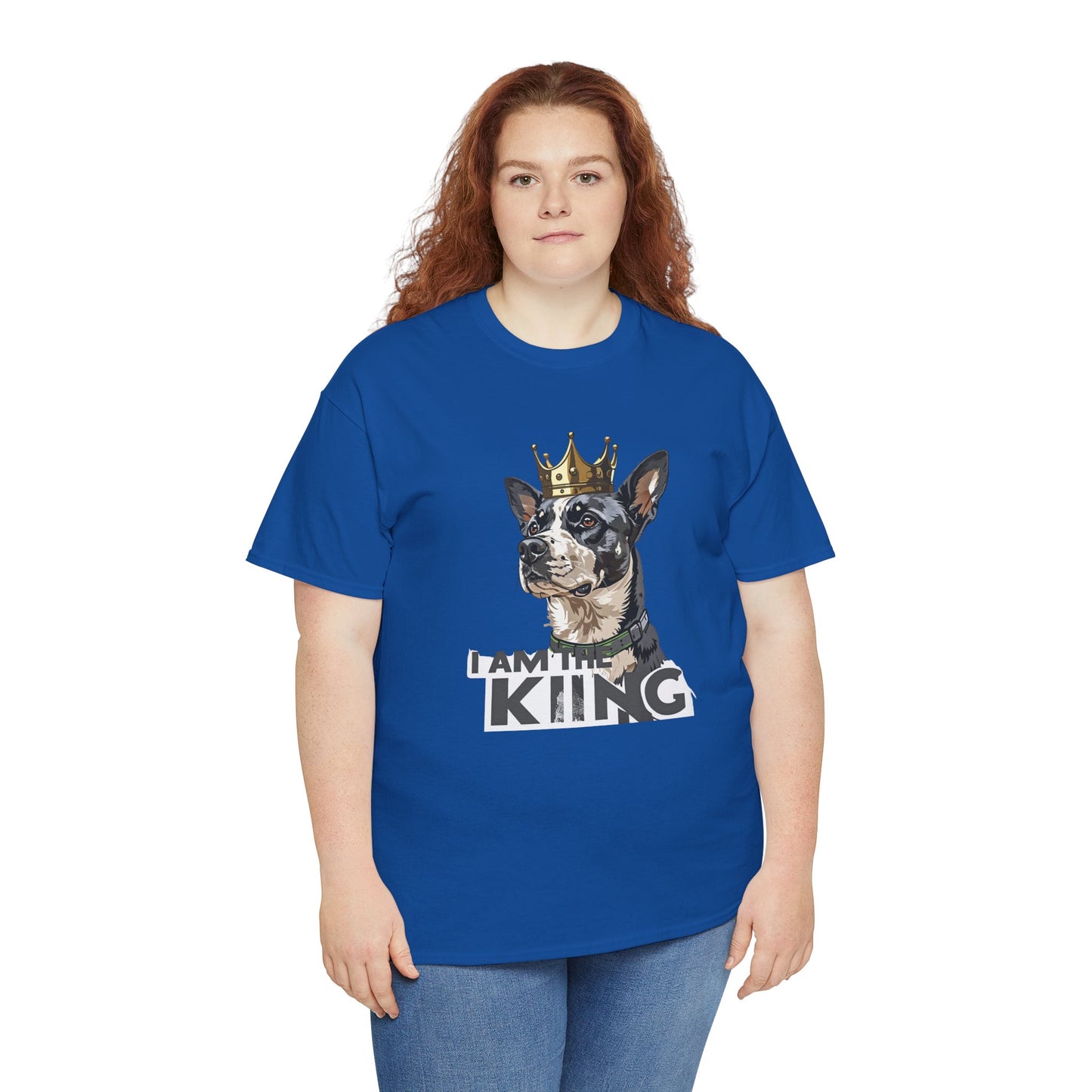 I Am The King Dog T-Shirt | Eco-Limited