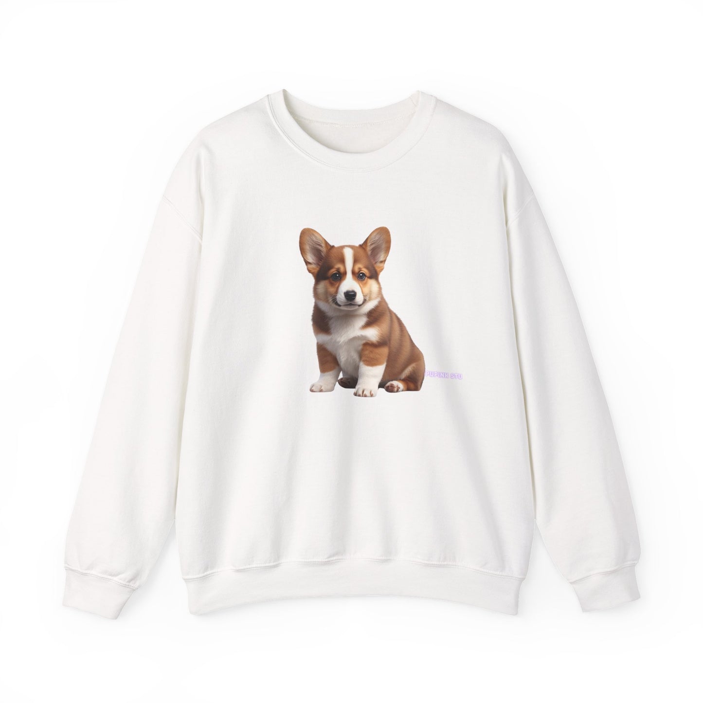 Corgi Puppy Graphic Sweatshirt|Eco-Friendly - Limited