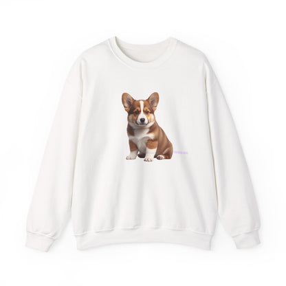 Corgi Puppy Graphic Sweatshirt|Eco-Friendly - Limited
