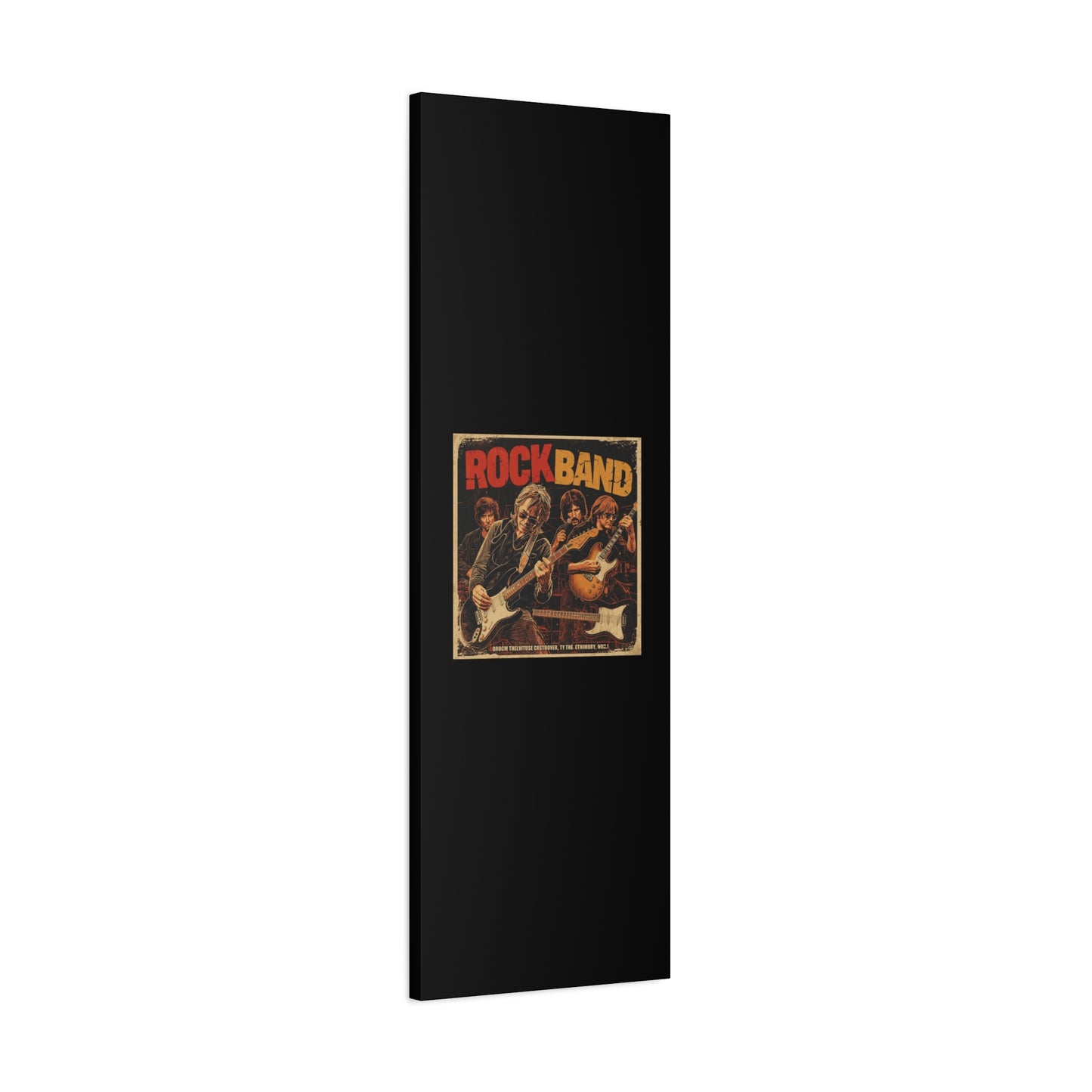 Rock Band Vintage Canvas Wall Art | Eco - Limited