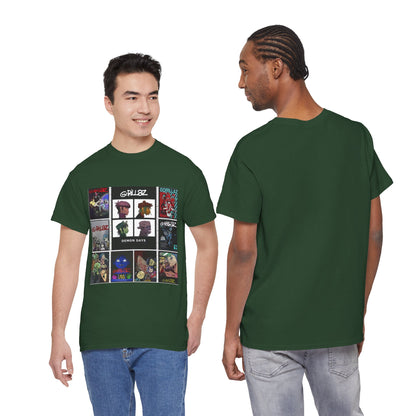 Animated Band Collage Street Art Graphic Tee | Eco-Limited