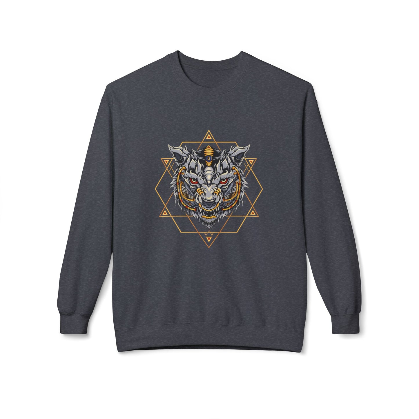 Tiger Sigil Front Graphic Sweatshirt | Eco - Limited