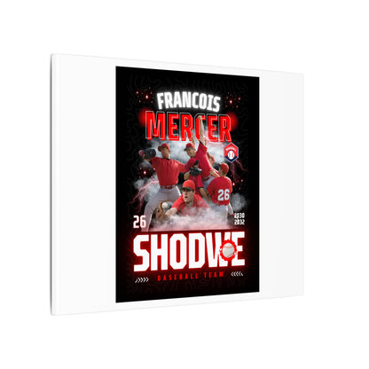 Baseball Team Player Poster