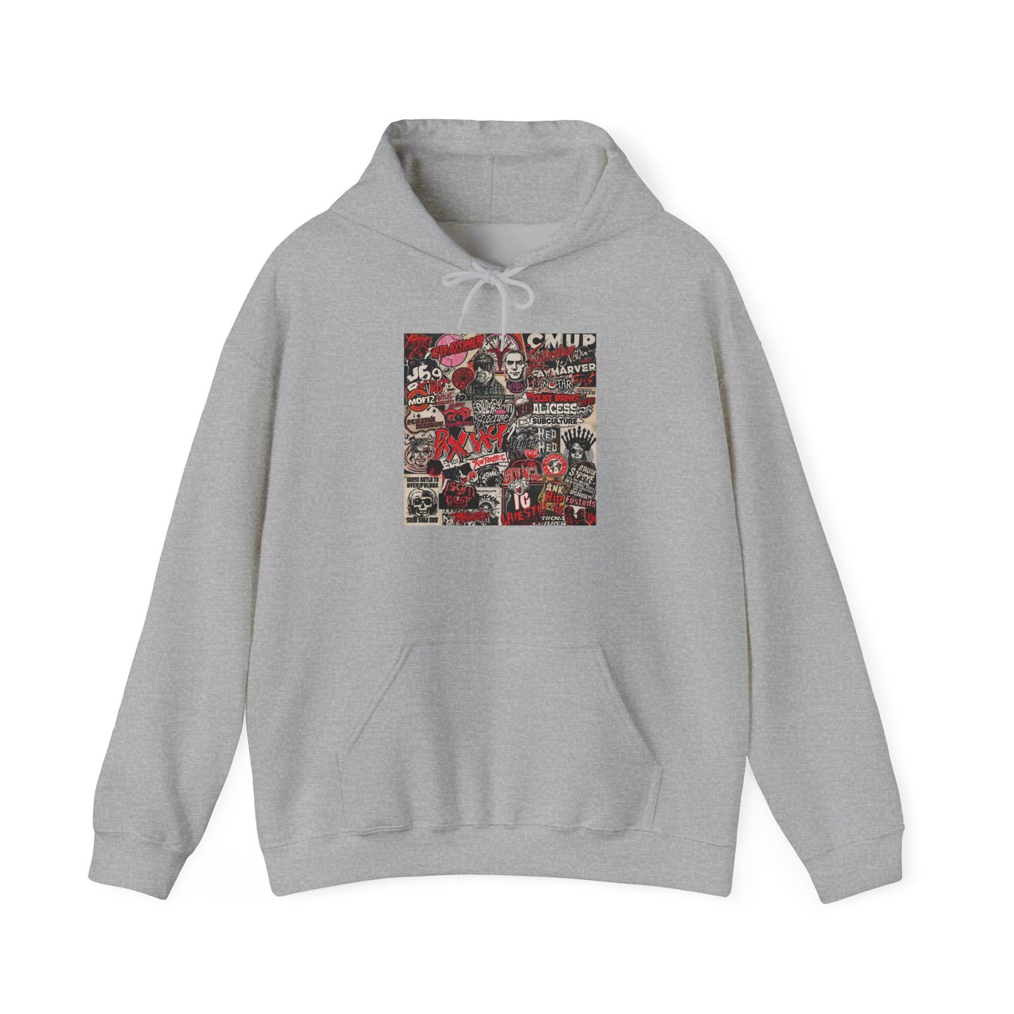 Underground Collage Graphic Hoodie | Eco - Limited