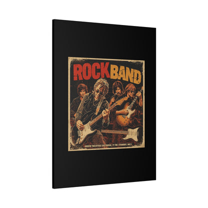 Rock Band Vintage Canvas Wall Art | Eco - Limited