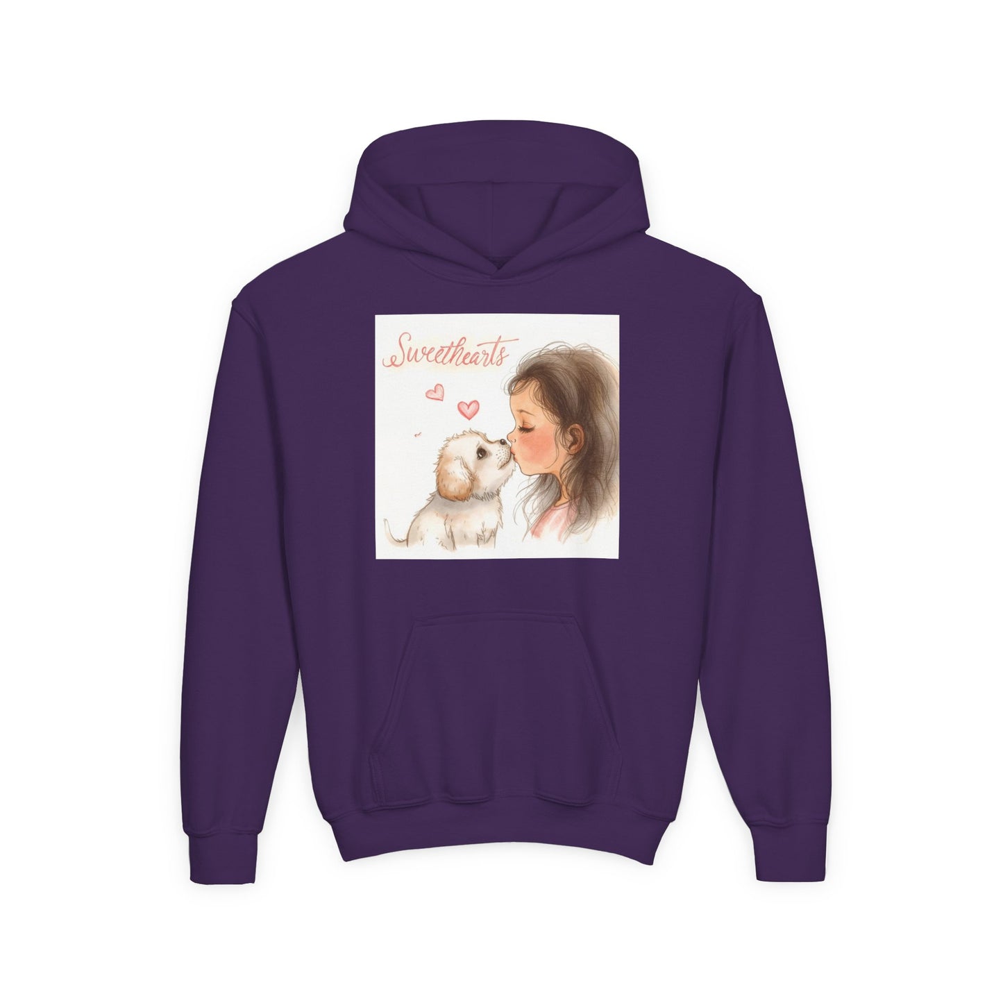Sweethearts Puppy Moment Children Hoodie | Eco-Limited