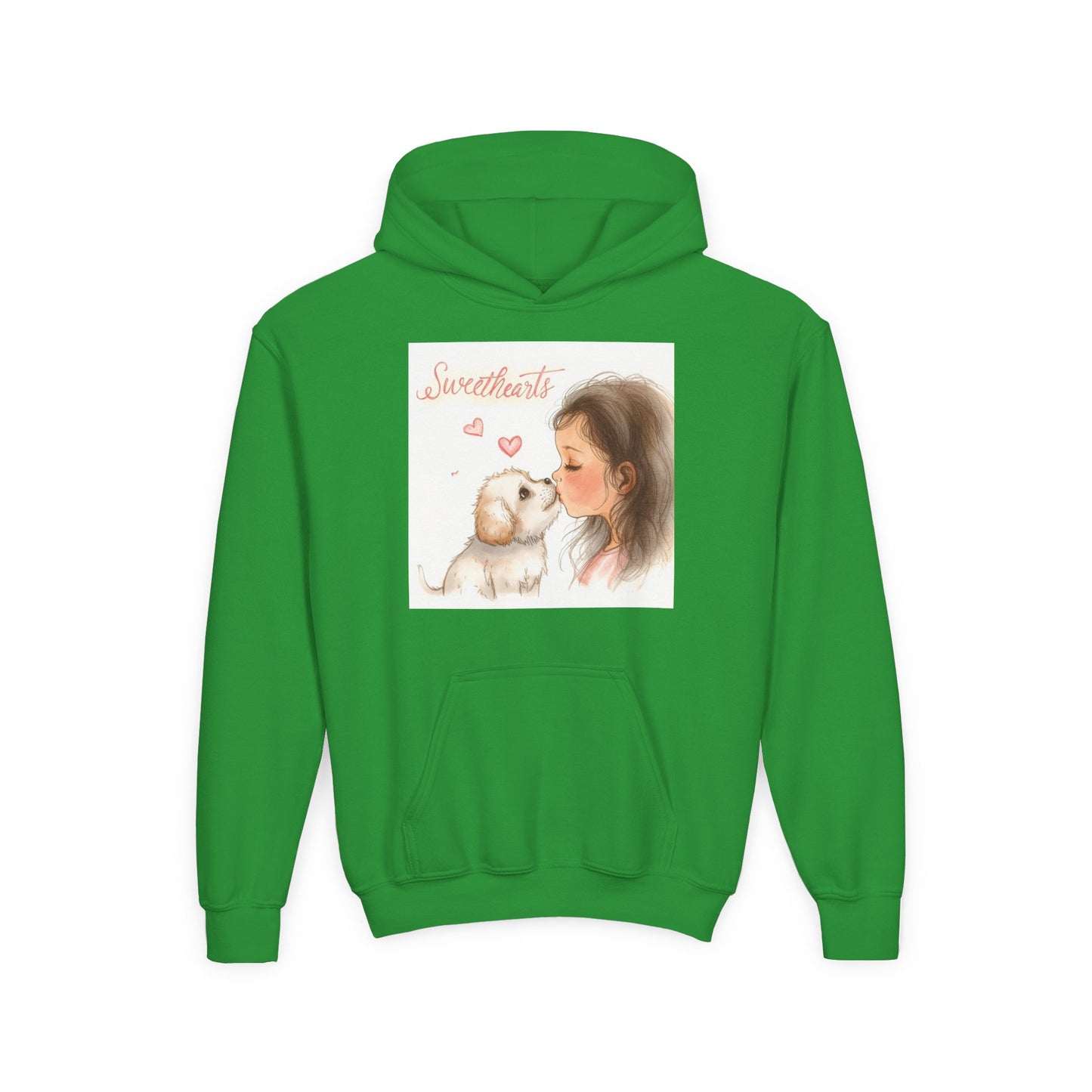 Sweethearts Puppy Moment Children Hoodie | Eco-Limited