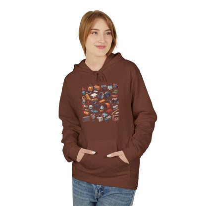 Assorted Cake & Pastry Graphic Hoodie|Eco-Friendly - Limited