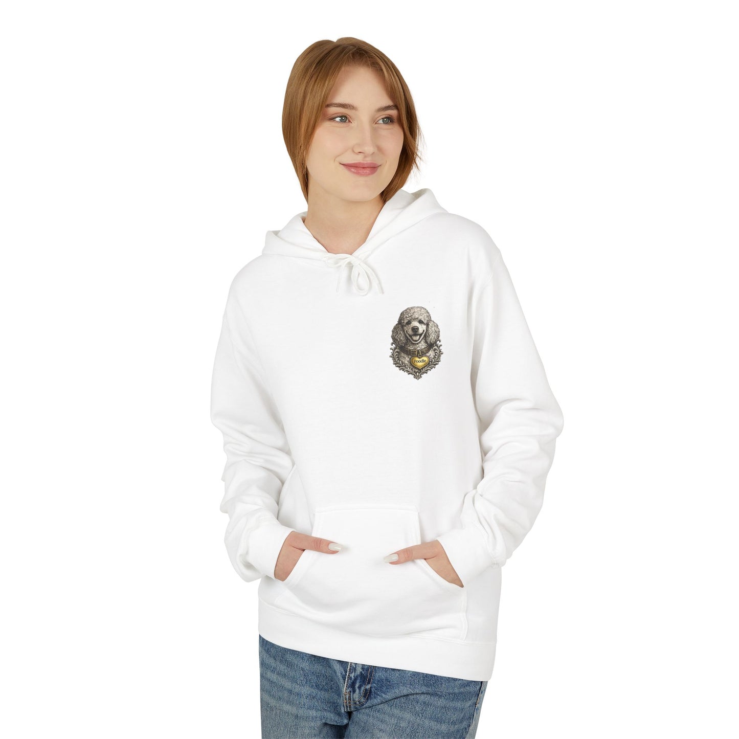 Poodle Ink Illustration Hoodie | Eco-Limited