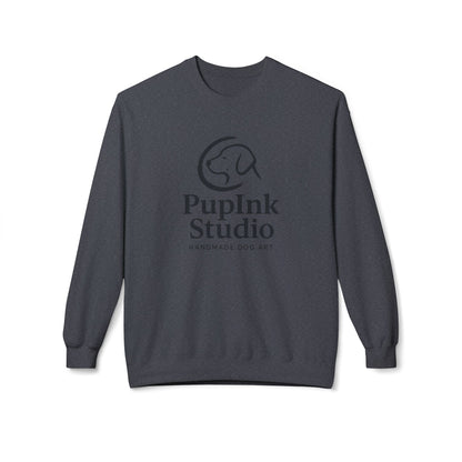 Handmade Dog Art Log Sweatshirt | Eco-Limited