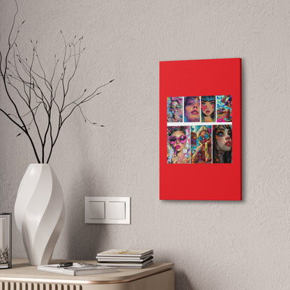 Pop Art Muse Canvas | Statement Wall Art