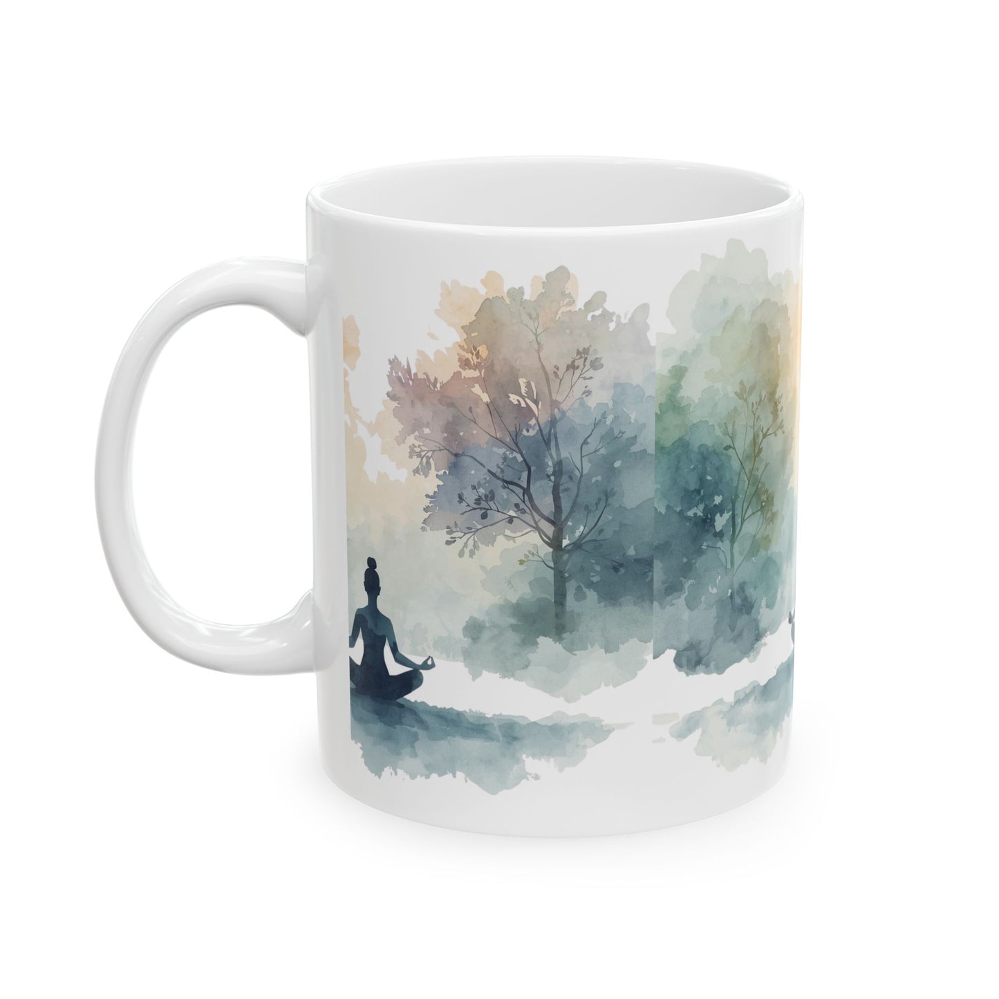 Calm Mind Meditation Ceramic Mug | Eco-Limited