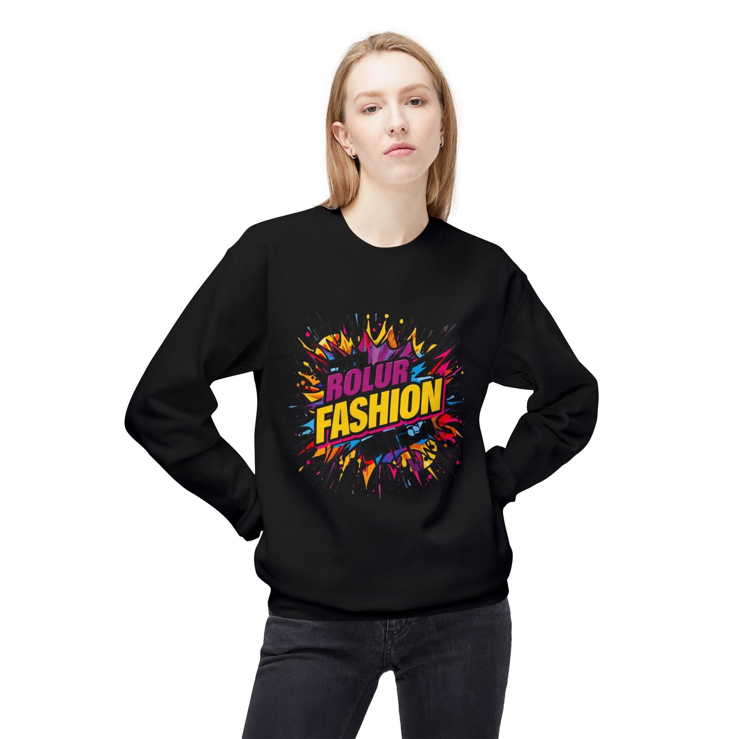 Retro Comic Pop Art Crewneck Sweatshirt