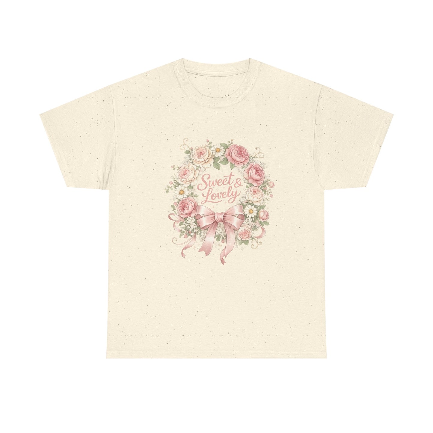 Sweet Lovely Floral LOVE T-Shirt | Eco-Limited