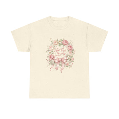 Sweet Lovely Floral LOVE T-Shirt | Eco-Limited