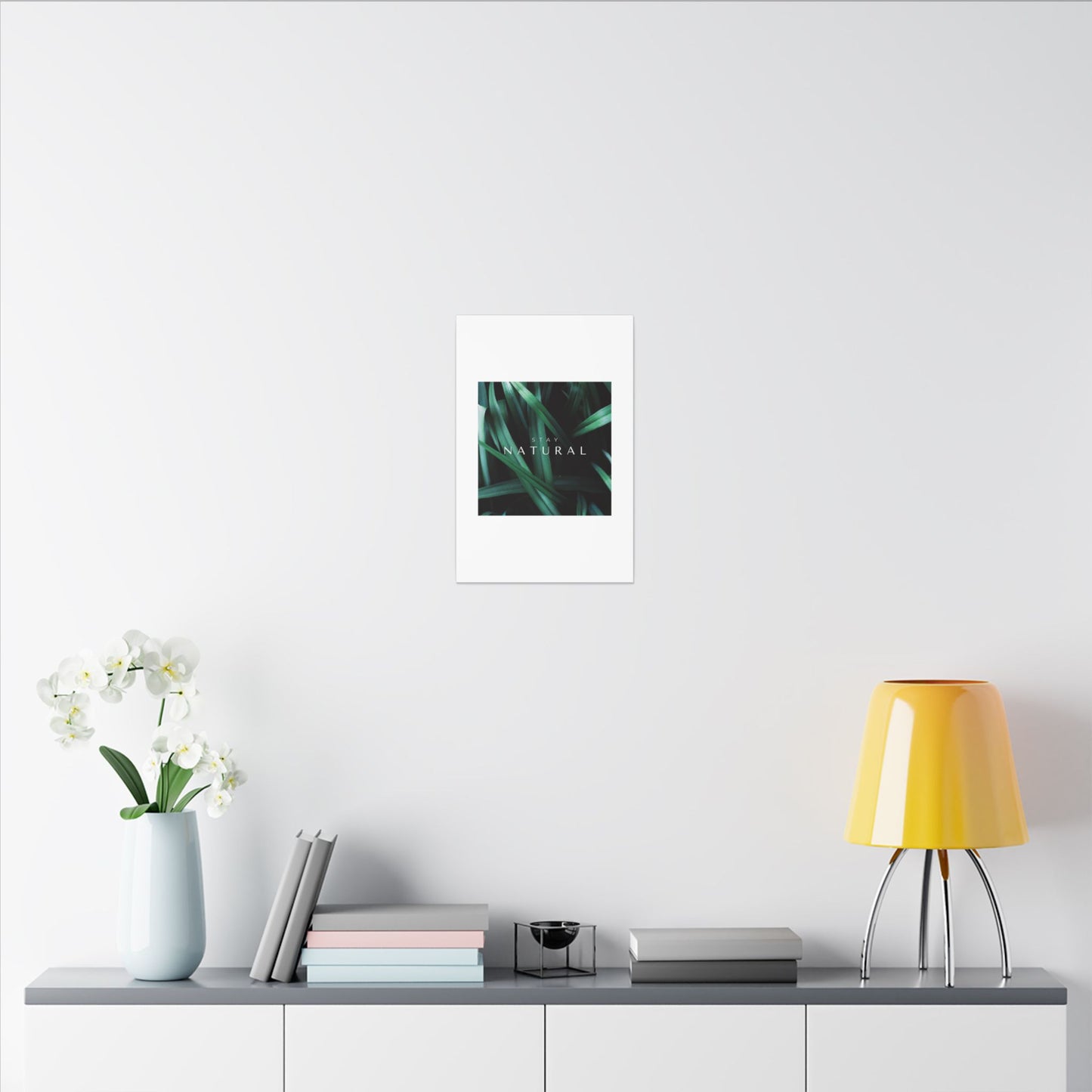 Stay Natural Botanical Canvas Wall Art