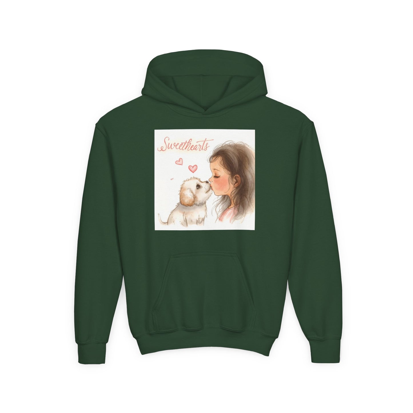 Sweethearts Puppy Moment Children Hoodie | Eco-Limited