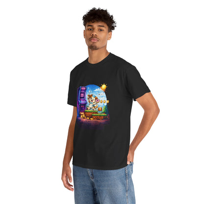 Pixel Arcade Bootleg Graphic T-Shirt | Eco - Limited