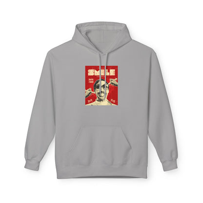 Bold Red Poster Graphic Hoodie | Street Art Edition