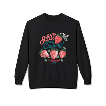 Salted Strong Craving Strawberry Graphic Sweater | Eco - Limited